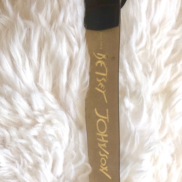 Betsey Johnson Leather Belt - Picture 2 of 6